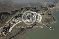 Vue aérienne de la pointe de la fumée à Fouras Vue aérienne de la pointe de la fumée à Fouras